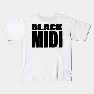 BLACK MIDI Kids T-Shirt